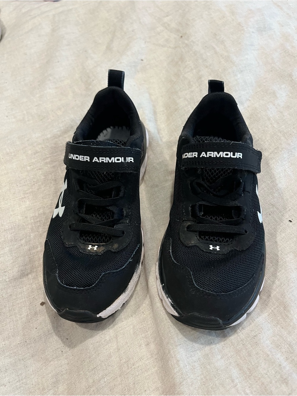 Under Armour Kids' Black Athletic Shoes